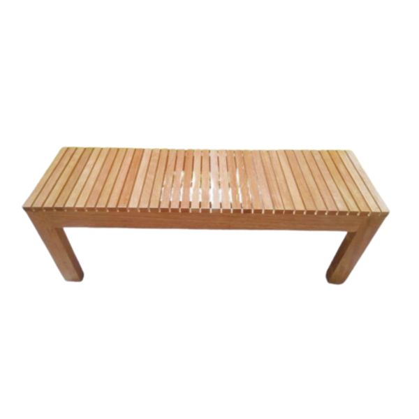 Set de Terraza Banca OMEGA en Madera Tornillo Silla de Terraza Jardin - Imagen 4