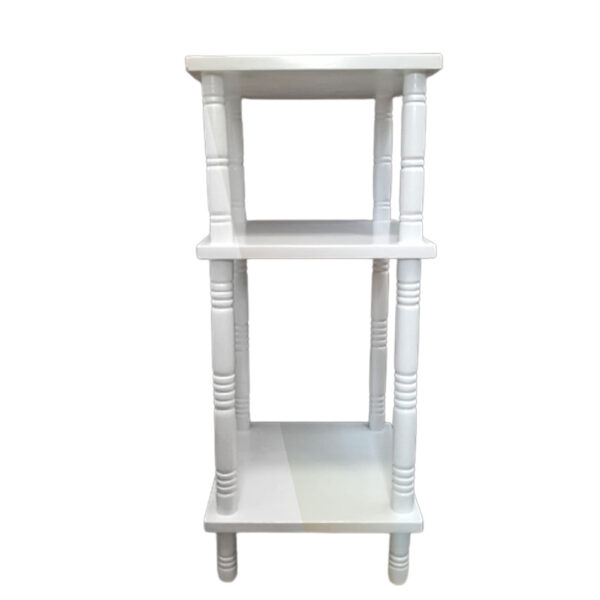 Mesa Auxiliar Tunner En Madera Tonillo Blanco - Imagen 3