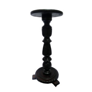 Mesa De Sala Pedestal En Madera Caoba