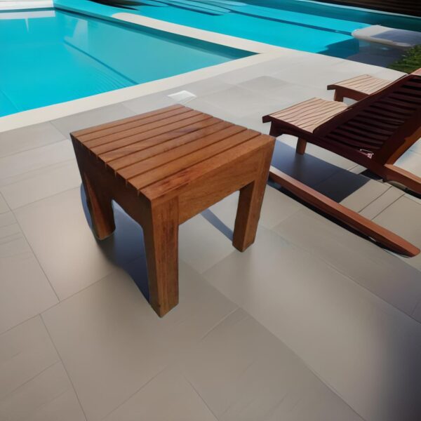 Mesa de centro Contry Cuadrada en madera - Imagen 6