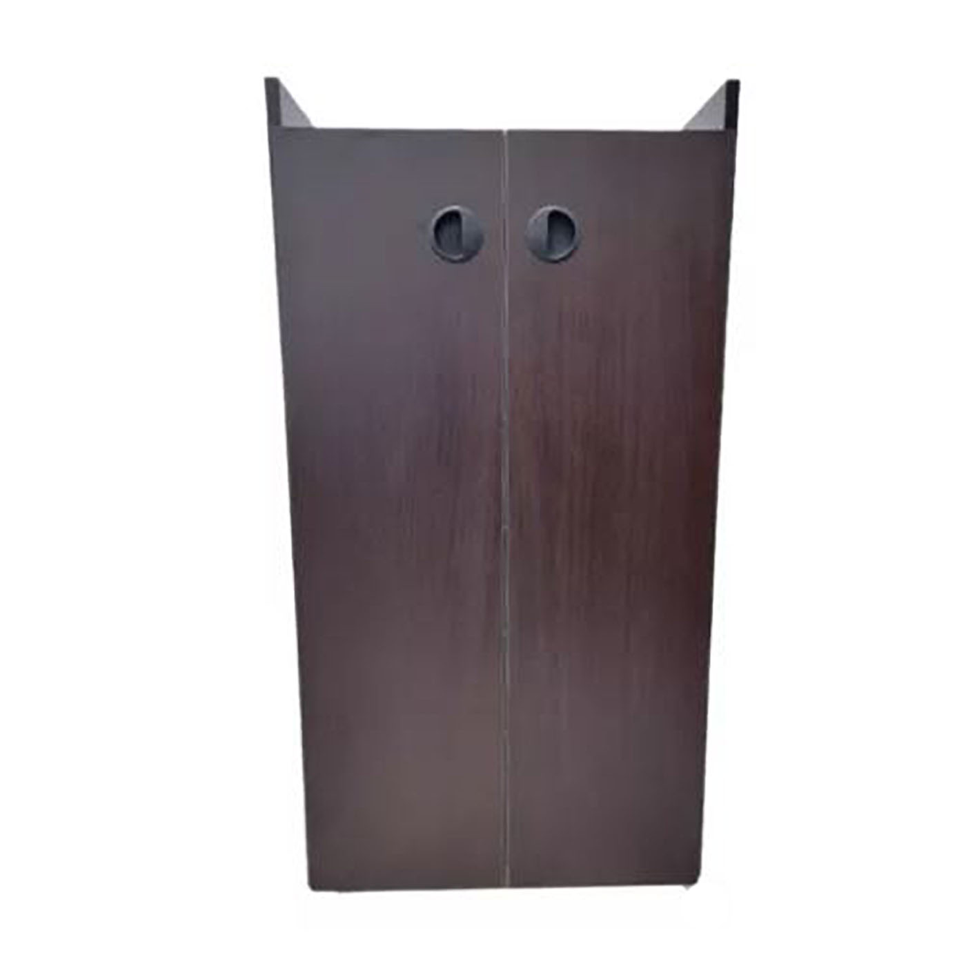 Zapatera tipo ropero organizador de calzados en marron