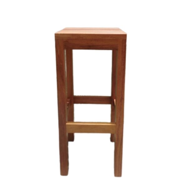 Banco Silla Bar alto Noruega de madera Tornillo caramelo - Imagen 3