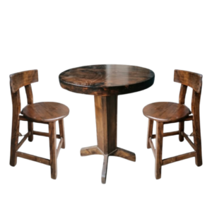 Mesa Juego comedor con silla restaurante hollywoon en madera