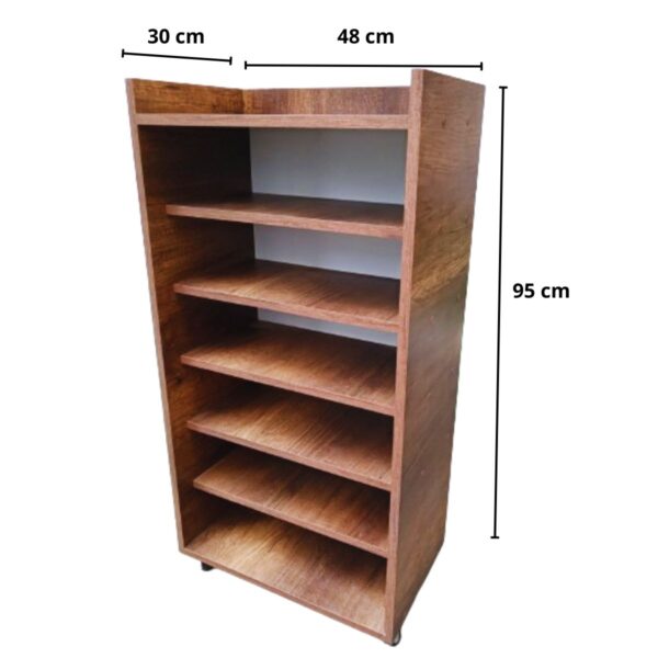 Organizador estante rodante sala dormitorio oficina - Imagen 5