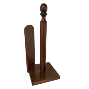 Porta papel toalla para cocina RollMaster en madera marron