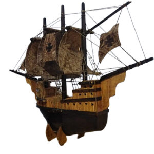 Barco De Pirata Adorno Decorartivo Grande LORD
