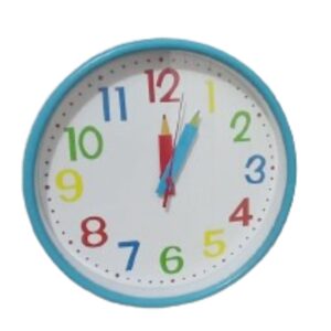 Reloj De Pared Niños Marco Celeste