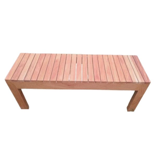 Banca de Madera Huaruro Rústica – Ideal para Terraza, Comedor o Balcón – 150 cm - Imagen 2