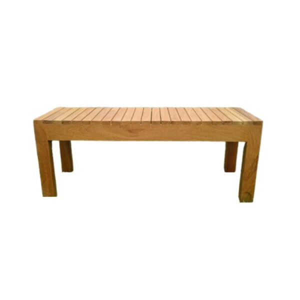 Banca de Madera Huaruro Rústica – Ideal para Terraza, Comedor o Balcón – 150 cm
