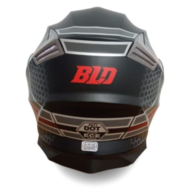 Casco de Moto Certificado Iron Lox Articulado e Integral - Imagen 2