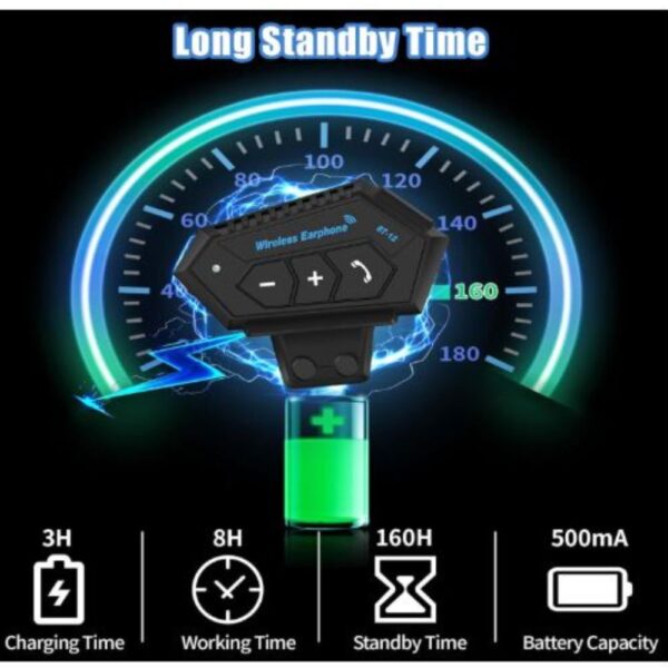 bluetooth para casco de moto