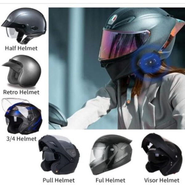 bluetooth para casco de moto