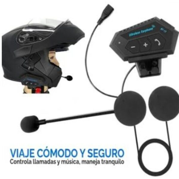 bluetooth para casco de moto