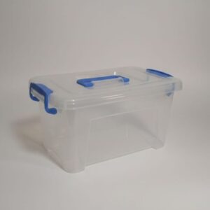 Cajita organizadora de plastico con tapa