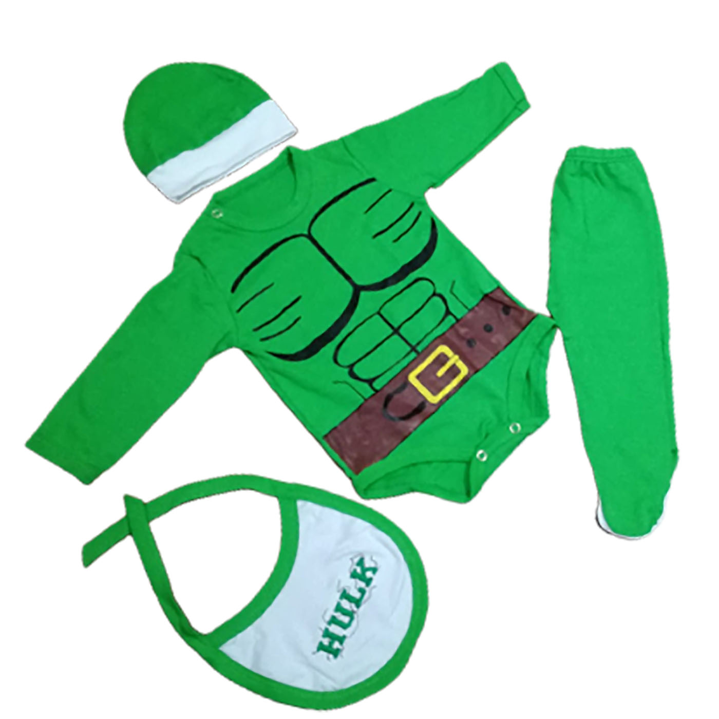 Conjunto de Ropa para Bebé Recién Nacido Hulk - Imagen 4