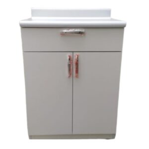 Repostero verdulero Alacena Roma  con cajon en blanco