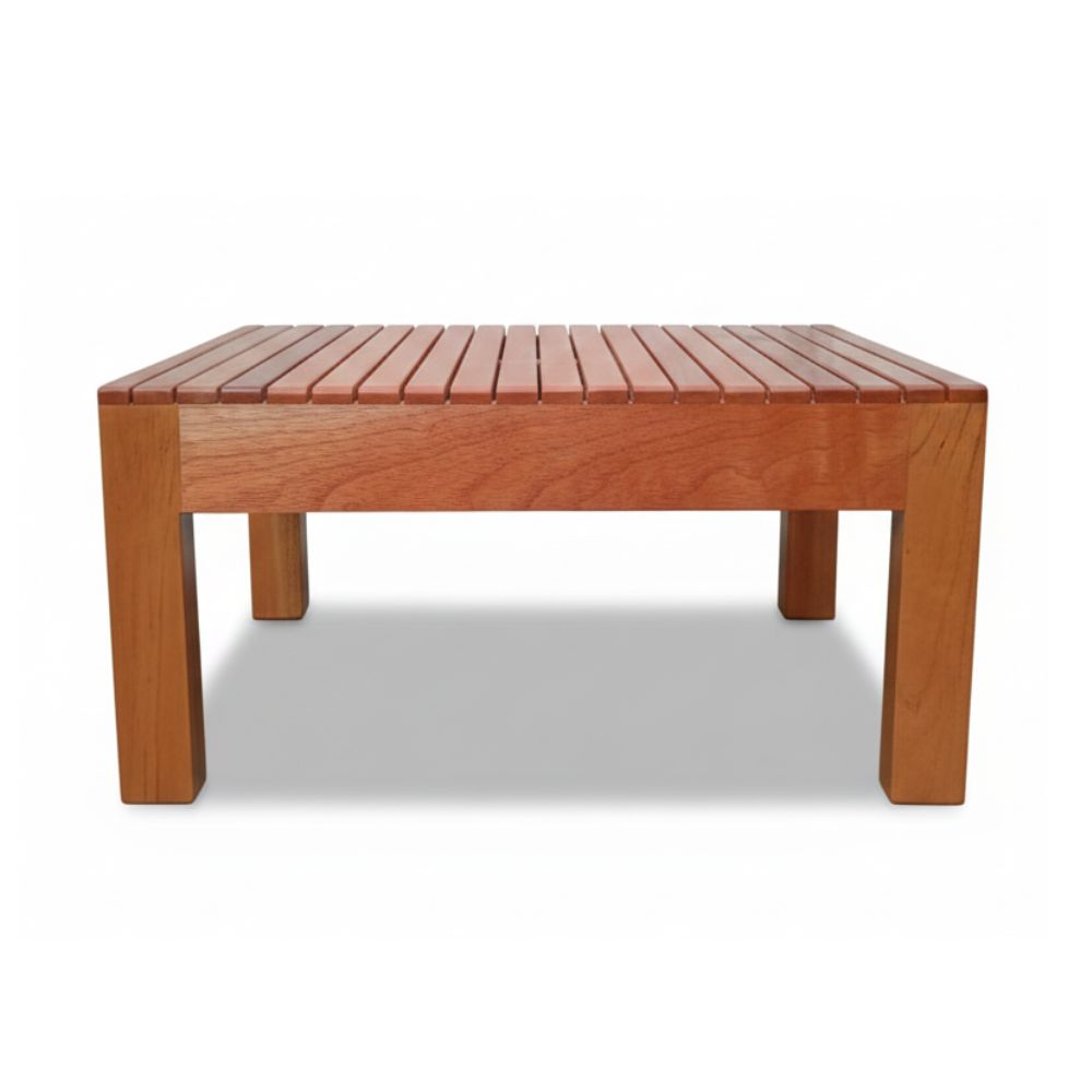 Mesa de Centro para Terraza California de Madera Cedro | 100% Cedro Premium | Mesa de centro de madera cedro - Imagen 3