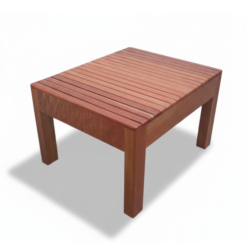 Mesa de Centro para Terraza California de Madera Cedro | 100% Cedro Premium | Mesa de centro de madera cedro - Imagen 4