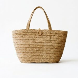 bolso de junco beige en color natural – Modelo Dalas