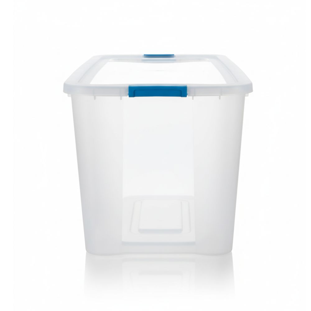Caja De Plastico Hercules Super Fuerte Transparente - Imagen 4