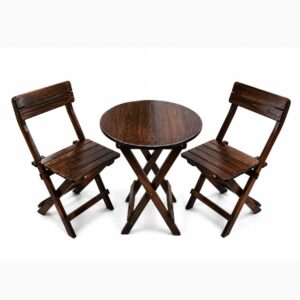 Juego de Comedor Plegable Jovi Redondo – Elegancia que Transforma tus Espacios