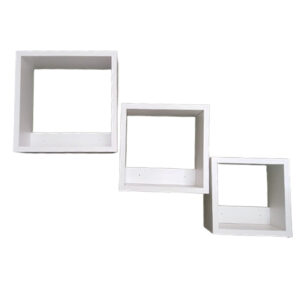 Cubos flotantes repisas en melamine