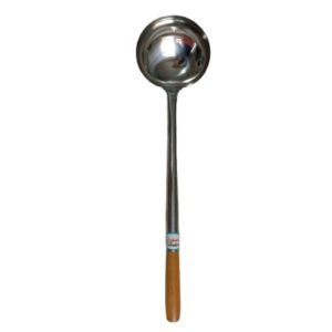 Cucharón Grande de Acero Inoxidable 52 cm Utensilio Profesional para Cocina