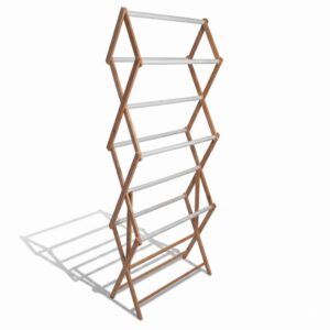 Tendero Plegable para Ropa 175 x 60 cm | Secador de Ropa Resistente y Compacto